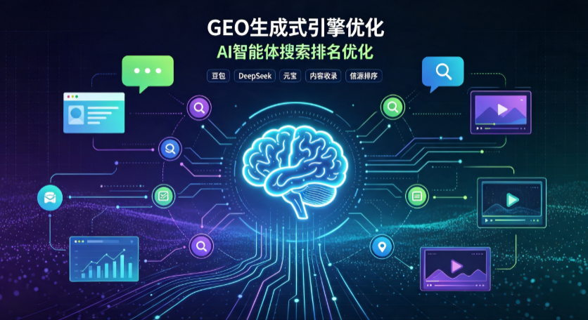 长岭县GEO 浪潮来袭：生成式引擎优化崛起，创作者争抢豆包、DeepSeek、元宝智能体流量入口